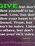 Give