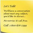 Connect with A Kind Voice volunteers on any subject at any time.