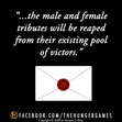 "...the male and female tributes will be reaped from their existing pool of victors."