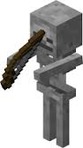 This is a skeleton. They come out at night and have bows with arrows and very good aim! Watch out for them, THEY ARE EVERYWHERE, EVEN BEHIND YOU!