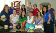 From the September 2013 meeting at Libby's home with most of our new members.  
Back: Libby, Cari, Becky, Kristine, Carolinn, Vicki, Alicia.
Front: Lynda, Brenda?, Liz, Lisa Quidore, Lisa Zandstra, 