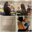 This was our second official meeting! :D Though the photo of Adria and Emery is blurry, I still wanted to include it because they were ecstatic when this book was chosen. I'm loving the enthusiasm guys!lol :D HAPPY READING! ;)