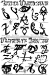 I love this pic, for some reason. And I bet, some of you might want to know the runes. 