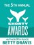 Betty Dravis placed 9th in 2013 Shorty Awards (author)