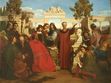 The original Platonic Academy.  You can see Lorenzo de' Medici and some other people...