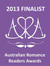ARRA Finalist Best Historical Romance 2013