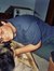 My dog Thor and youngest son Devon