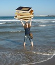 Nicole loves books!