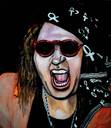 Painting of Sam Kinison...just for Gary :)