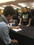 Signing Consumed at the Horror Convention
