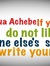 Achebe Quote