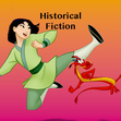 This badge is earned by reading a Historical Fiction book. Historical fiction is a period piece that could have happened, but has fictional characters. 150 page minimum.