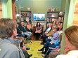 Our book club meets with author Nadia Hashimi to discuss her book, The Pearl that Broke Its Shell