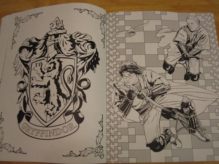Harry Potter Colouring Book by Scholastic Inc. — Reviews, Discussion
