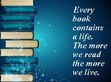 Give a book the chance to help you live when life keeps you in one place 