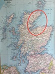 Moray Firth is circled in red