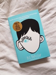 This is a photo of this months book called Wonder! I can't wait to get started! I have heard a lot of good things about this book, so I really hope it lives up to those expectations! 