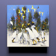Original by Richard Bogusz only small 200 x 200 mm but on my bright lemon wall, above my PC, I will get to enjoy from a few feet away.