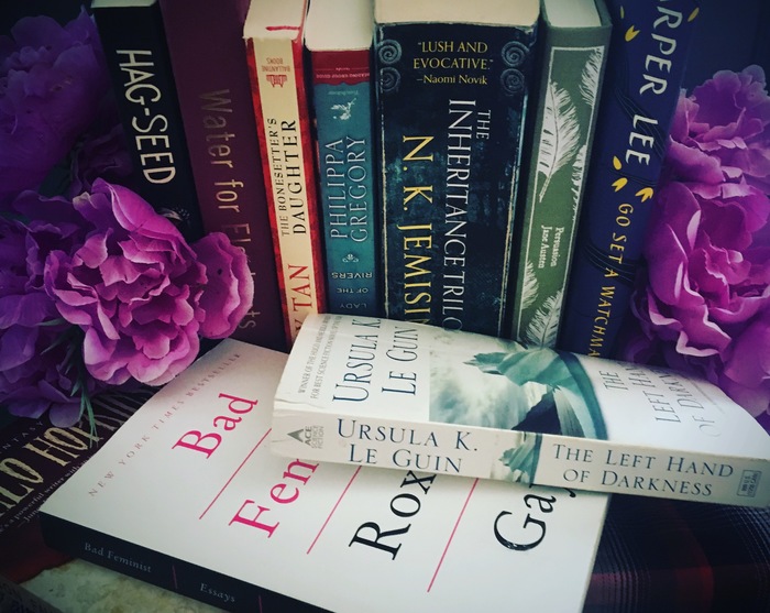 favorite women authors stack