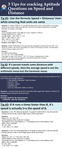 Tips on Aptitude Test Questions For Speed & Distance - https://learningpundits.com/module-view/49-speed-and-distance/1-tips-on-speed-and-distance/