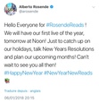 Here's a screenshot of Alberto's latest tweet regarding his book club.
Next live: <b>Sunday, January 7th</b> at <b>12pm EST</b>.
