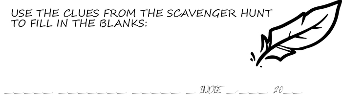 IndieE-Con18ScavengerHuntGraphic