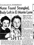 LA Times Newspaper article part one
6/23/1958