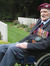 Reg Curtis, Airborne Cemetery, Oosterbeek, 2010