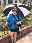 It was hot! I needed that umbrella.