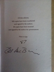 Signed as Ed McBain. 87th copy.