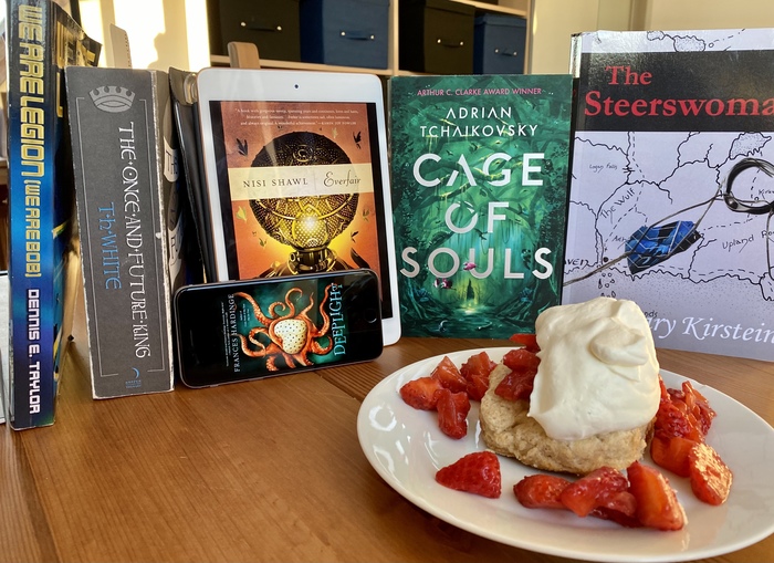 Strawberry Shortcake and SFF books