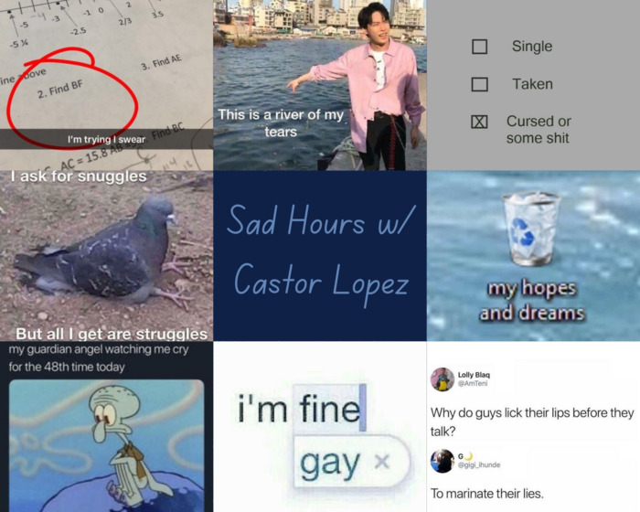 sad hours with castor lopez