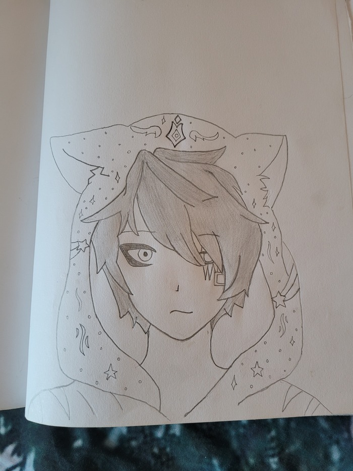 just a random anime boy i drew