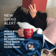 Here's an up close view of the BTC Insider prize right now - an exclusive BTC sherpa blanket for getting cozy with your book! Submit your Goodreads review here to win: https://www.kensingtonbooks.com/pages/btcinsiders/