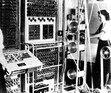 Examiner Bev Hankins is seen operating the Random Number Generator.