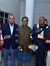 Sanjay Choubey with other Hindi writers in Lucknow w (Dec 2019)