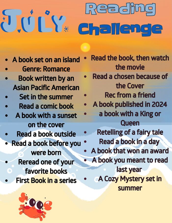 July Reading Challenge