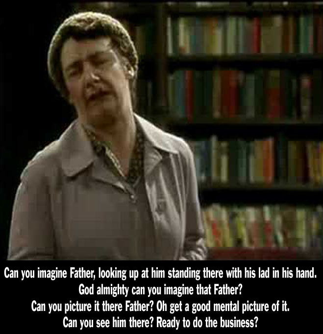 Mrs Doyle imagines The Pisser