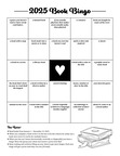 Blank 2025 Book Bingo