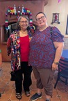 After years of friendship, first through Shelfari and now on GoodReads ... your moderators FINALLY met in person today!