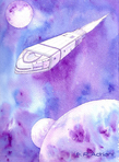 A watercolor I painted.