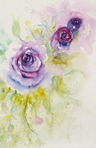 Watercolor flowers I painted.