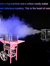 Combine a fog machine and a cotton candy maker to create delicious mystery. This is