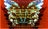 Then came the healing time, hearts started to shine, soul felt so fine, oh what