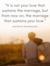 It is not your love that sustains the marriage, but from now on, the marriage