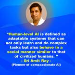 Human-level AI is defined as adaptable systems that can not only learn and do complex