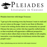 I get up in the morning every day because I want to read and see