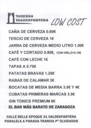 Taberna Valdespartera