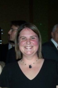 Allison Losher stoops