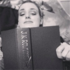 Kyla is gardening, moming, and reading